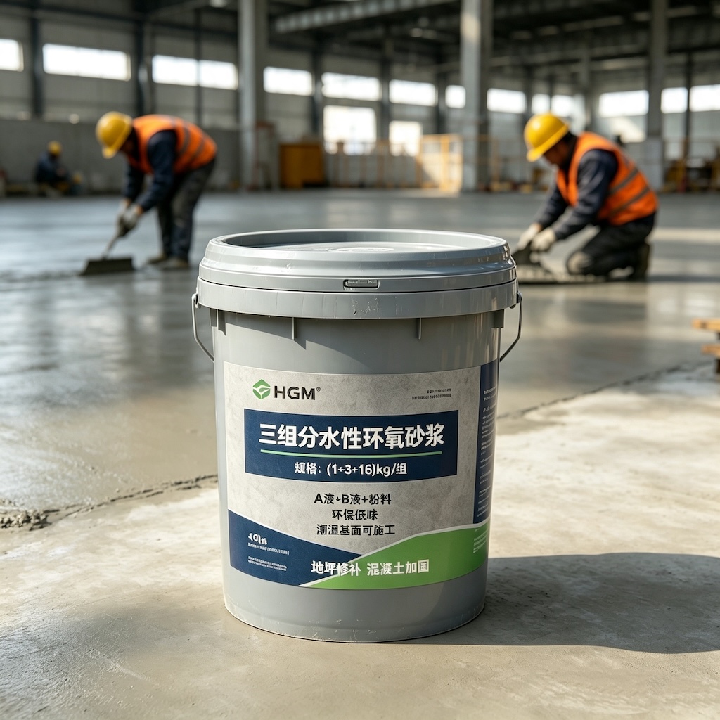 莱州三组份水性环氧砂浆